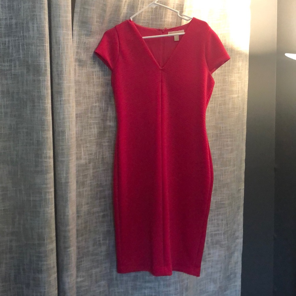 Micheal Kors Dress Electric Pink